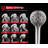 2-In-1 Rainfall And Handheld Shower Head Combo With 9 Spray Modes, 2.5 Gpm