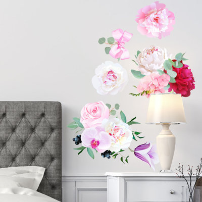Plants & Flowers Non-Wall Damaging Wall Decal