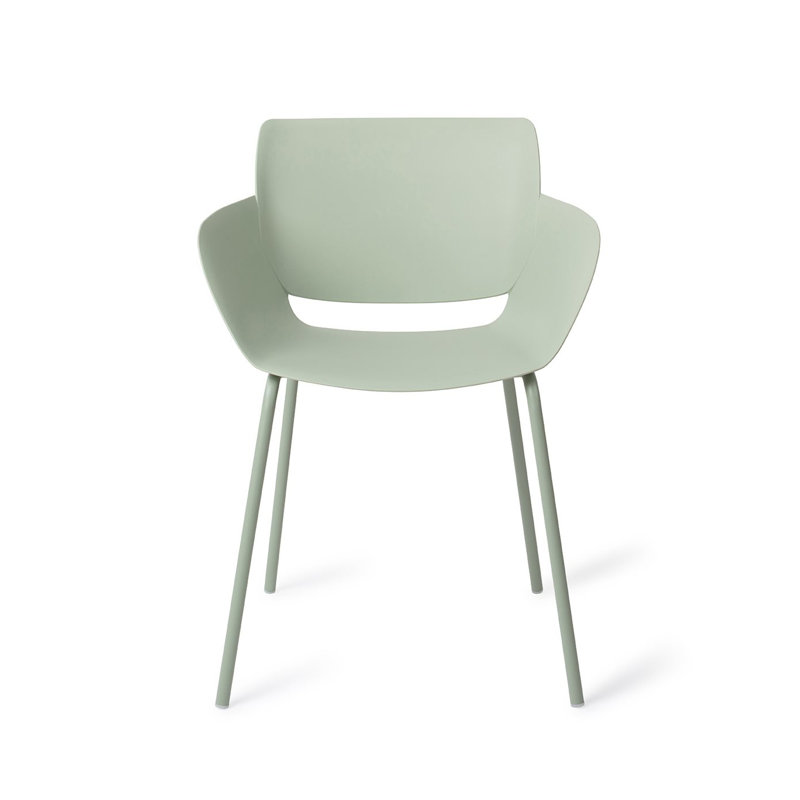 Mahowny Patio Dining Armchair, Grey