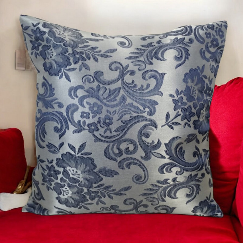 Hollar Indoor / Outdoor Floral Square Throw Cushion Cover Pack of 4