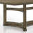 Weathered Oak Finish Dining Table