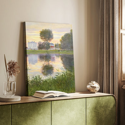 Paysage rétro XCVI - galerie enveloppée Cavas