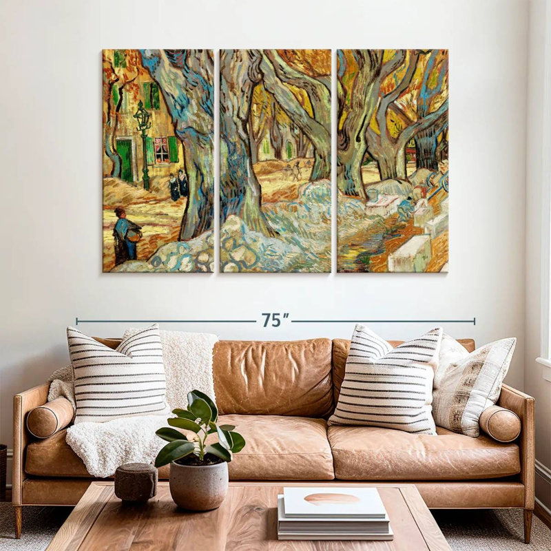 Harnek The Large Plane Trees, 42" H x 65" W