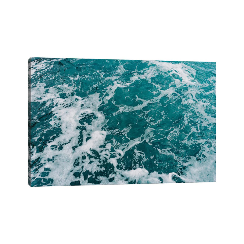 Amalfi Coast Water VIII by Bethany Young - Print on Canvas, Wrapped Canvas, 66.04cm H x 101.6cm W x 3.81cm D