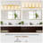 ETL Certificated 6-Light Vanity Light With Milk Glass Shades, Large Modern Bathroom Light Fixture-1569989519