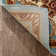 Tapis oriental bleu clair Colindale