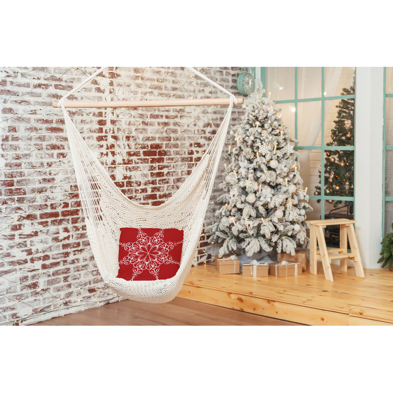  Flocon de neige_Sq, 16 po x 16 po, Oui, Rouge vif