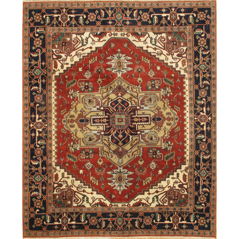 Hand Woven Wool Oriental Area Rug