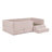 Twin Size Safe Cozy Multi-Functional Kids Bed With Guardrails And Storage, Bed With Safety Step Stool, Boucle Fabric-386326045