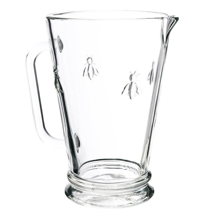 Napoleon Bee Glass Pitcher