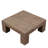 40" Square Ravello Coffee Table Weathered