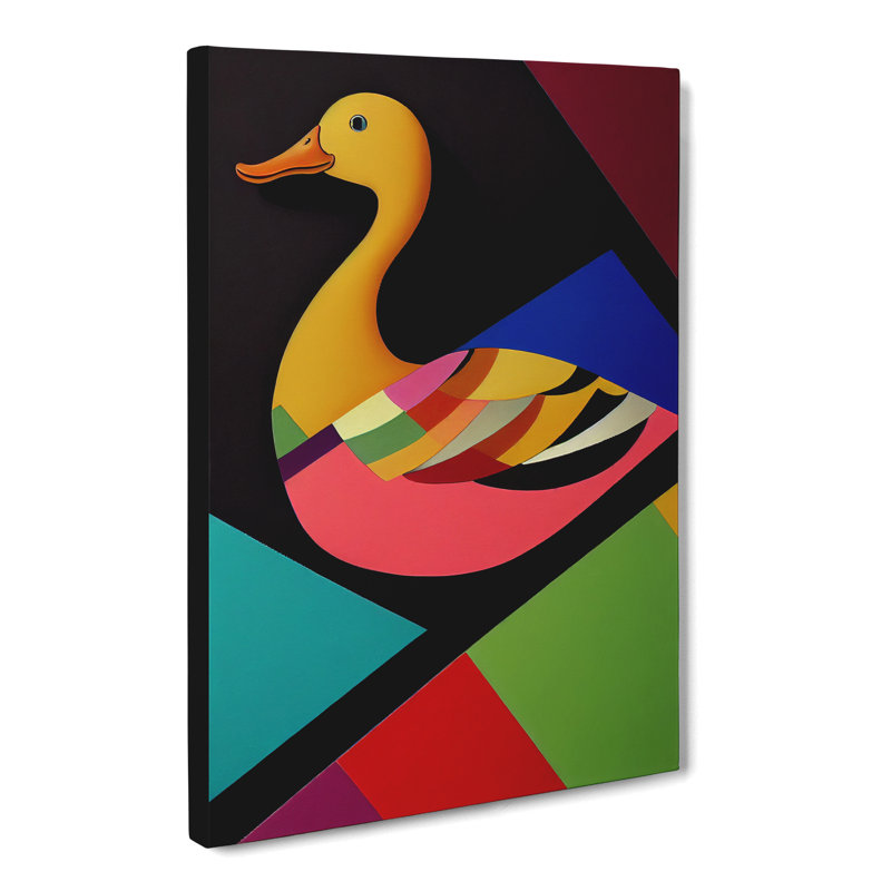 Toyei Duck - Wrapped Canvas, 60cm H x 40cm W x 3cm D