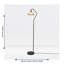 Brookhn 151 H cm Swing Arm Floor Lamp Set