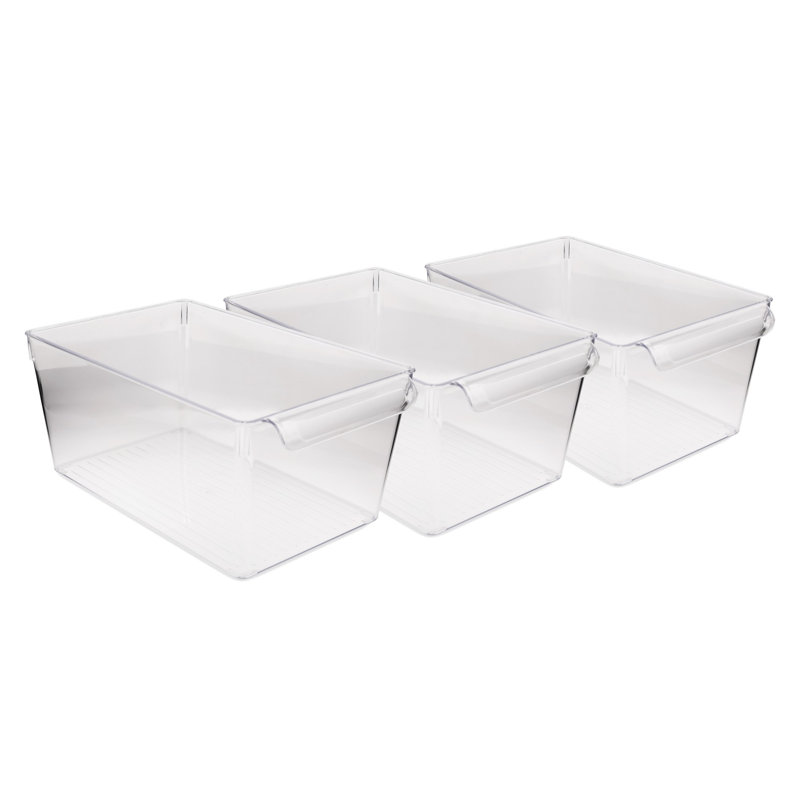 Ensemble de 3 contenants alimentaires Guelph, H 7,9 po x l 12,8 po x P 5,5 po