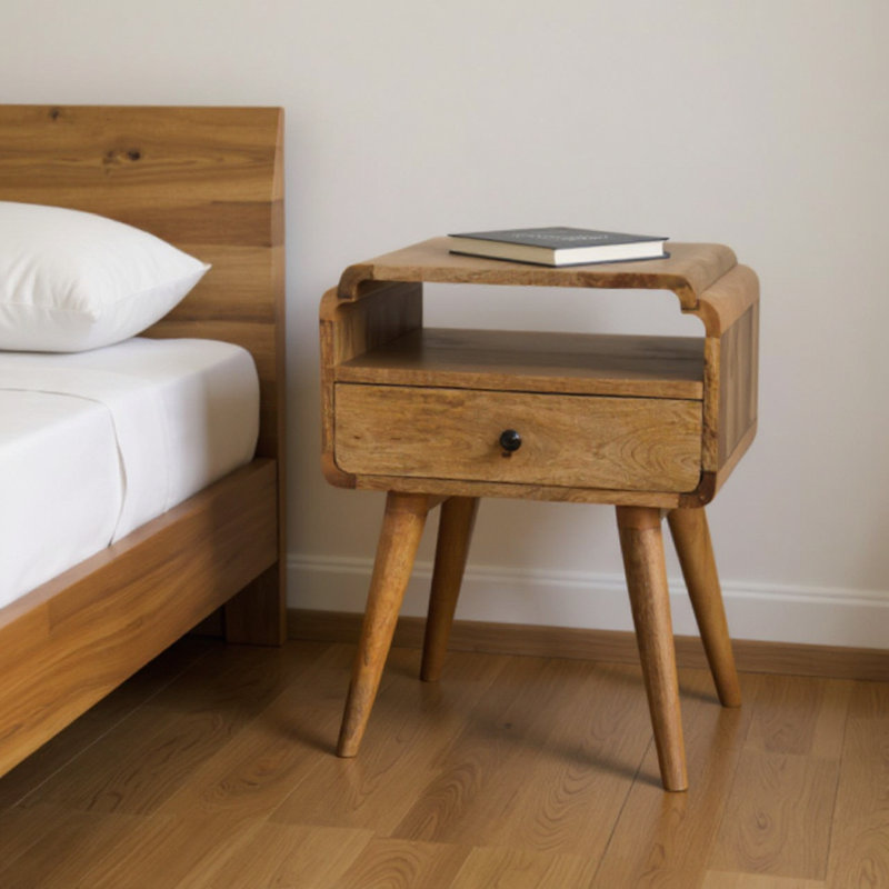 Table de chevet Newton Oak-ish