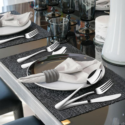 Silverware Set For 8, 40 Piece Heavy Duty Stainless Steel Flatware Utensils Cutlery Set Including Steak Knife Fork And Spoon, Dishwasher Safe, Gift Package For Wedding Housewarming