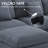 Virgus Corduroy Sectional-461132275