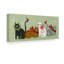 « quatre christmas chats », art sur toile-31978095