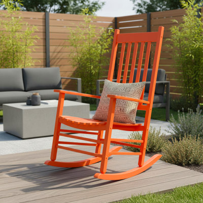 Outdoor Emjay Rocking Solid Wood Chair