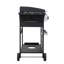 Barbecue au propane 4 49200Btu, SS, grilles de cuisson en émail, table d'appoint pliable, panier suspendu pour sortie de fête en plein air, boîtier en fil métallique