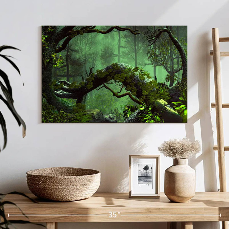 Alvord la forêt sombre, H 16 po x l 24 po