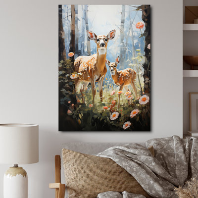 Bostock " Bostock Deer Graceful Fawn Pastoral II "