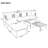 8-Piece Patio Sectional Sofa Set