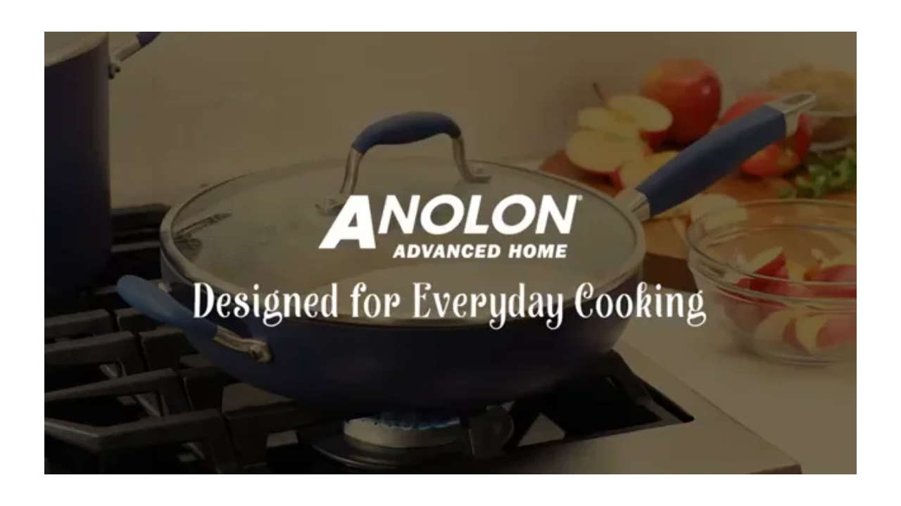 Anolon X Hybrid Cookware Nonstick Frying Pan with Helper Handle, 12-Inch &  Reviews