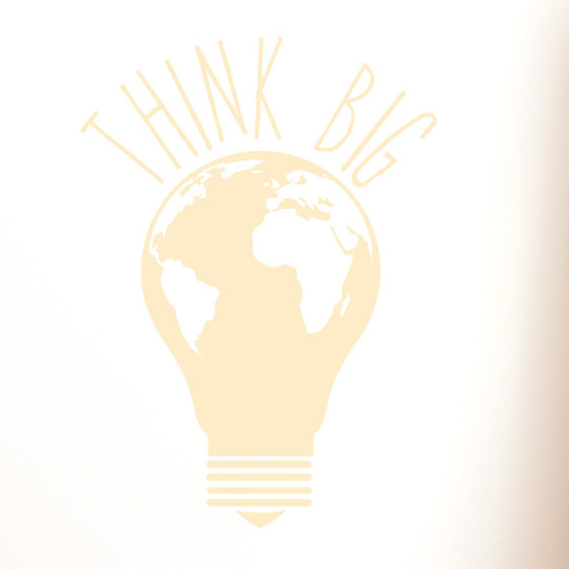Wall Decal, Beige, Medium