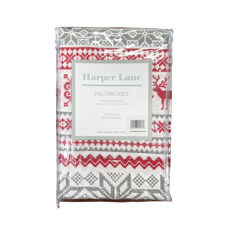 Microfiber Geometric - Set of 2