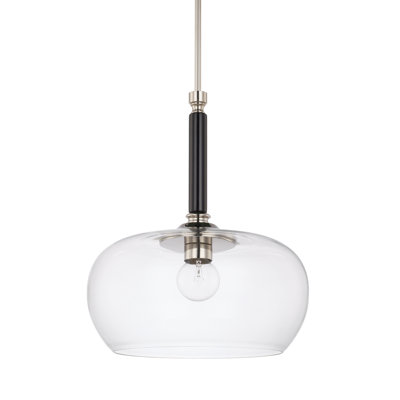 Luminaire suspendu en dome à 1 lumière
