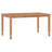Shoshanna 6 - Person Teak Wood Patio Dining Set with Rectangular Table-1362787919