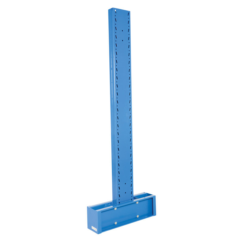 8.75'' W Steel Storage Rack, 120" H x 8.75" W x 46" D