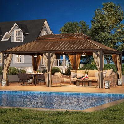 14'x24' Hardtop Gazebo