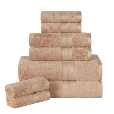8 Piece Rayon from Bamboo Towel Set