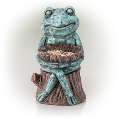 Statue de grenouille pensative sleep Seidel