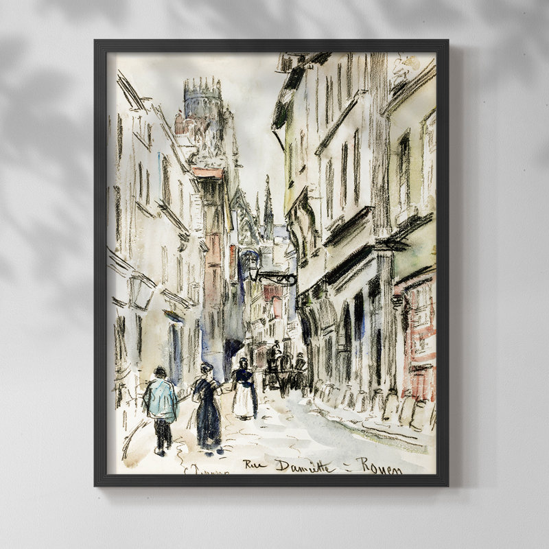 «Vintage Landscape CCV» sur papier