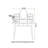 Chinese style practical indoor dressing table