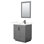 Ensemble de meuble-lavabo simple autoportant 30 po avec plateau en quartz Miranda 24 po Miranda