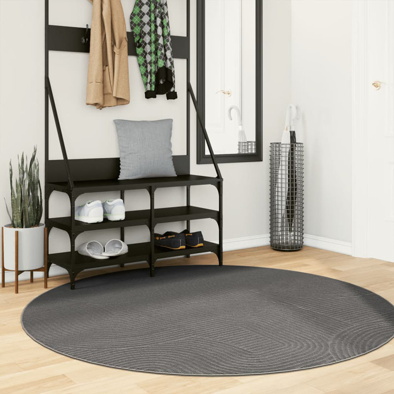 Calles Abstract Area Rug, Round 160cm
