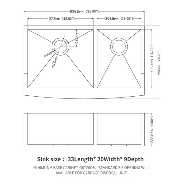 Dimensions du produit