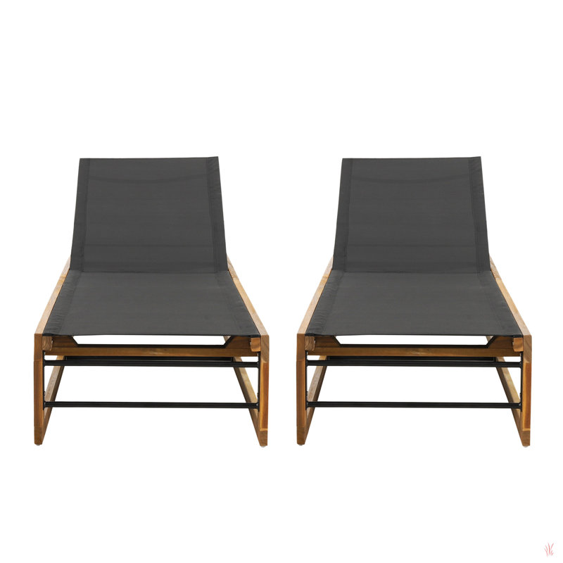 Chaises longues inclinables MIA
