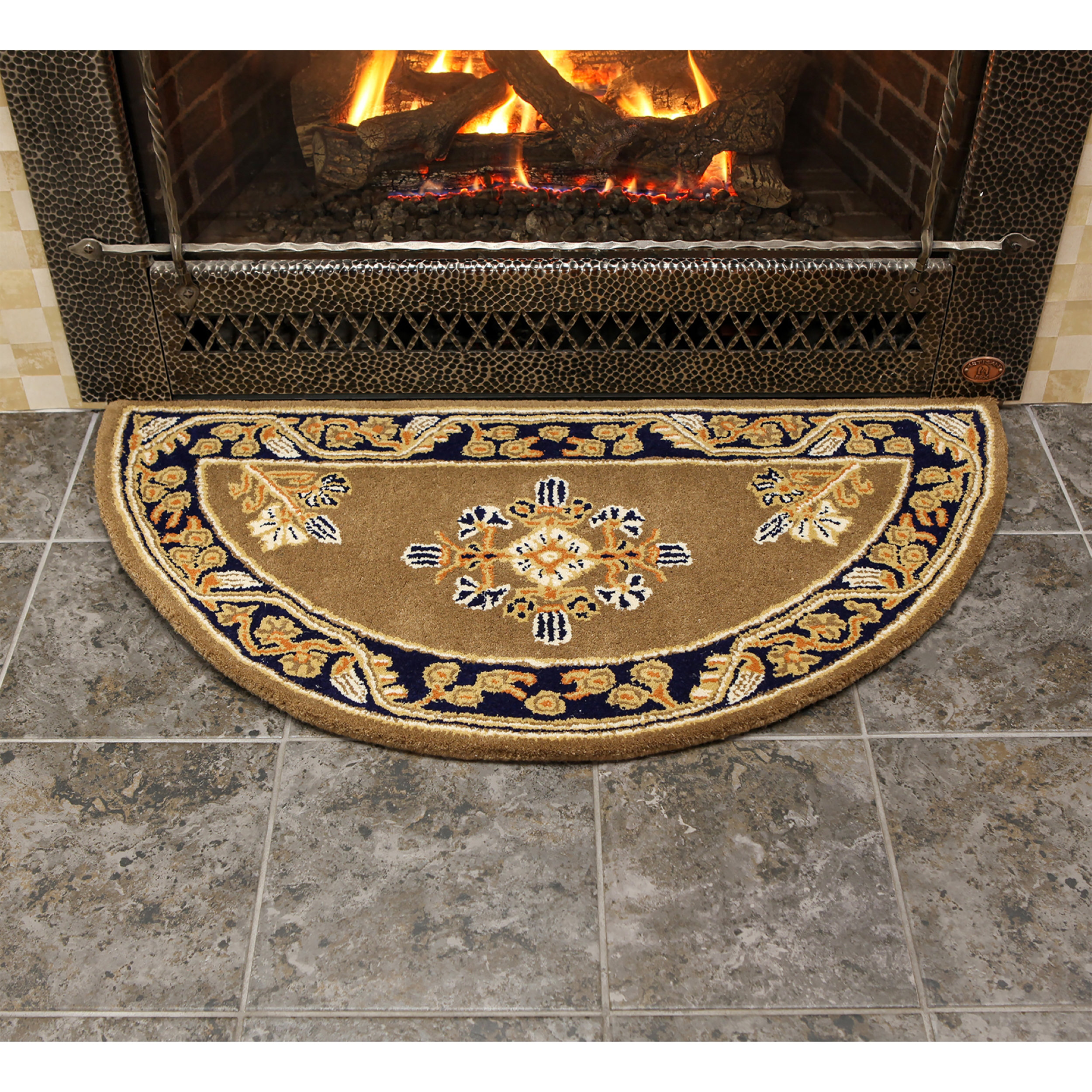 World Menagerie Elisabette Oriental Handmade Wool Rug \u0026 Reviews | Wayfair, image size:2500x2500