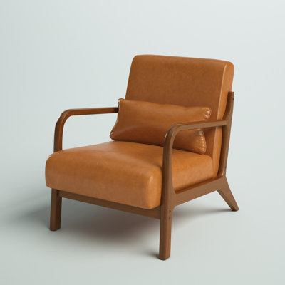 Bradley Faux Leather Armchair