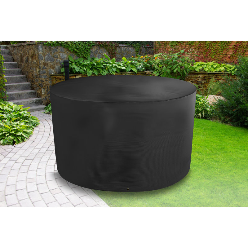 Outdoor Patio Dining Set Cover, Black