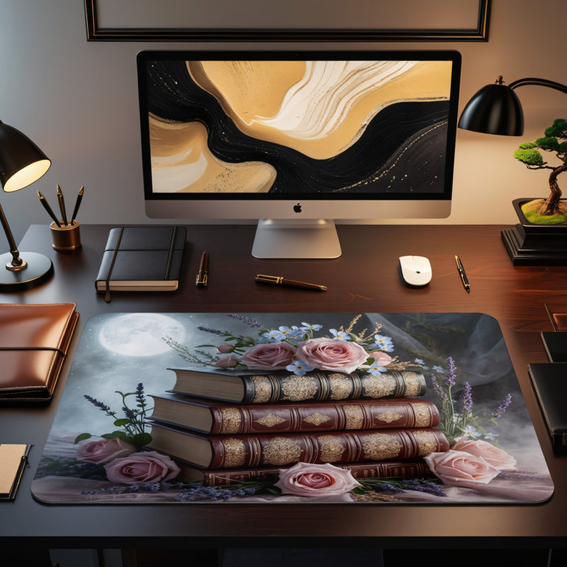 Polyester Desk Pad, 23.6x13.8