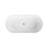 59.1" X 28.3" Freestanding Soaking Acrylic Bathtub
