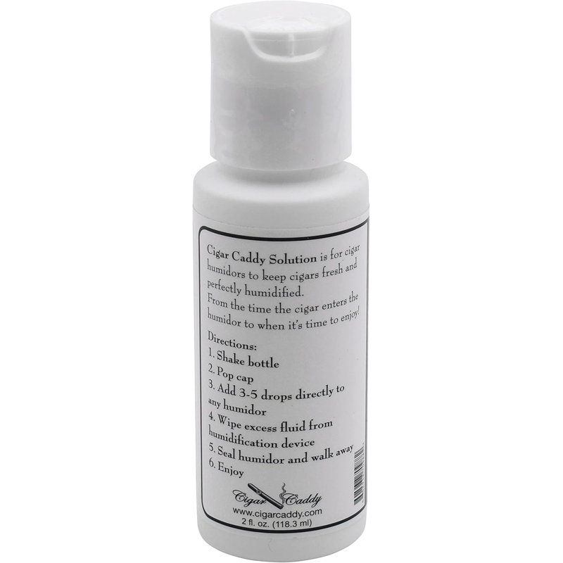 ASCC2 Cigar Caddy 2 Ounce Humidifier Solution