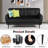Marnetta 60.63'' Faux Leather Loveseat-507048754