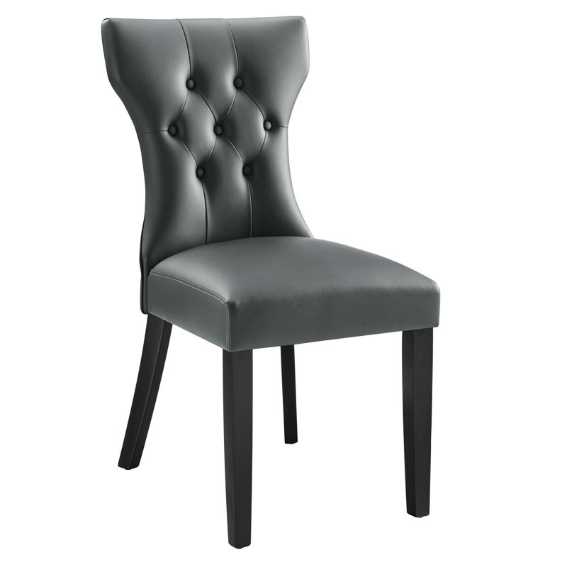 Chaise d'appoint Silhouette, Gris